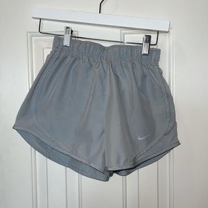 Grey nike shorts